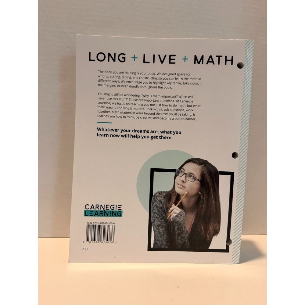 Carnegie Learning Accelerated Grade 6 Texas Math Solution Vol 1 & 2 Student Edit - Picture 4 of 6